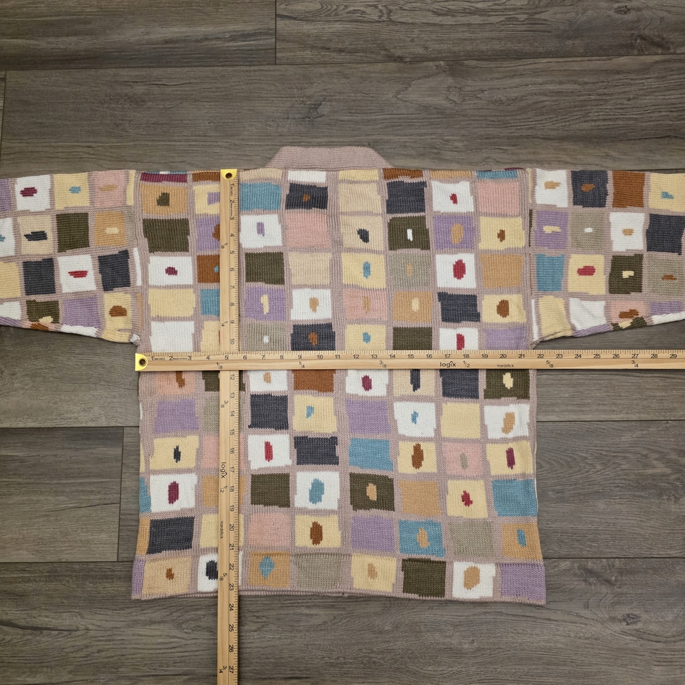 Vtg Unique Christine Foley Patchwork Checkerboard… - image 4